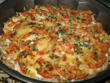Рыба запечённая с помидорами и сыром.jpg
